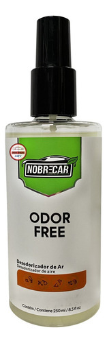 Odorizador De Ambiente Cheirinho Odor Free 250ml Nobrecar