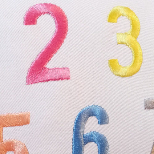 Pack Almohadones Letras Abecedario Y Números Deco Montessori