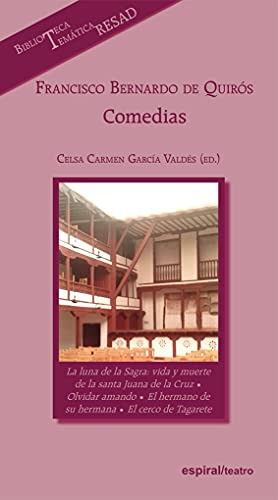 Libro Francisco Bernardo De Quirós: Comedias De Bernardo De