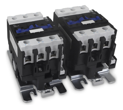 Kit 2 Contator 65a Intertravamento Mecânico - Gerador / Rede 220v