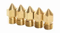 Comprar 5x0.4mm Boquillas (nozzle) Extrusor Mk8 (m6) - Impresoras 3d