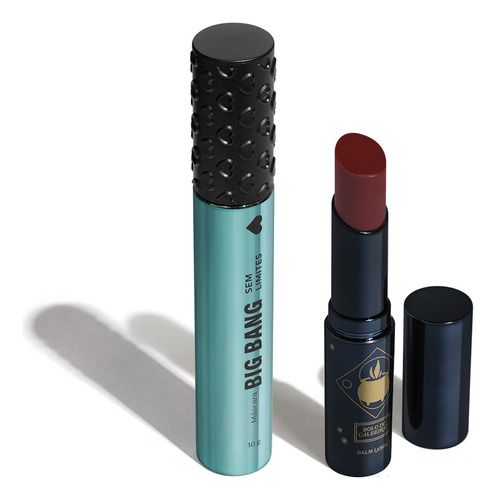Combo Balm Labial Vermelho Harry Potter 3,2g + Máscara De Cí