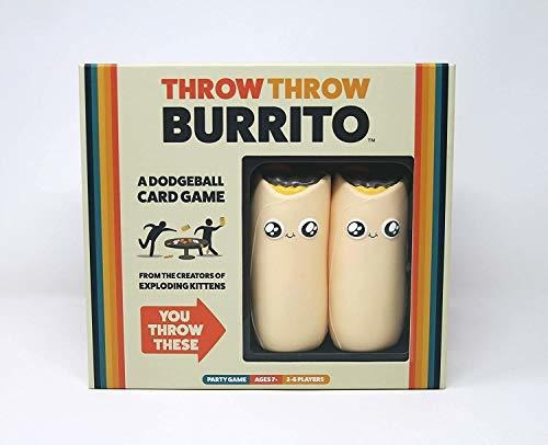 Lanzar Burrito Por Exploding Kittens - Un Juego De Cartas D