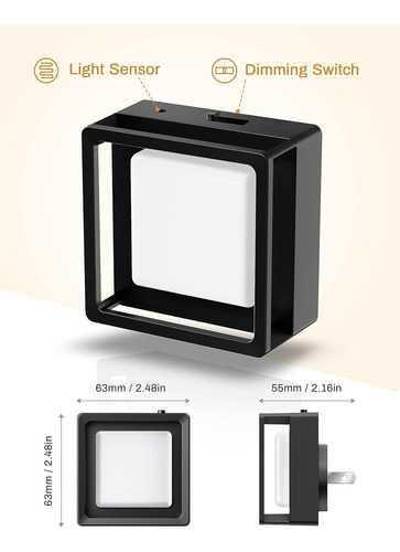 Led Luz De Noche, Doresshop Luces De Noche Enchufables A ...
