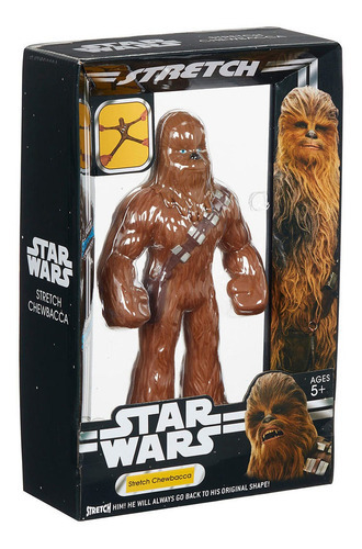 Boneco Stretch Chewbacca Elástico 22 cm Star Wars 3493- Sunny
