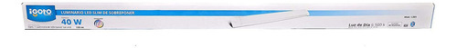 Lampara Luminario Led Igoto Sobreponer 40w Luz Color Blanco