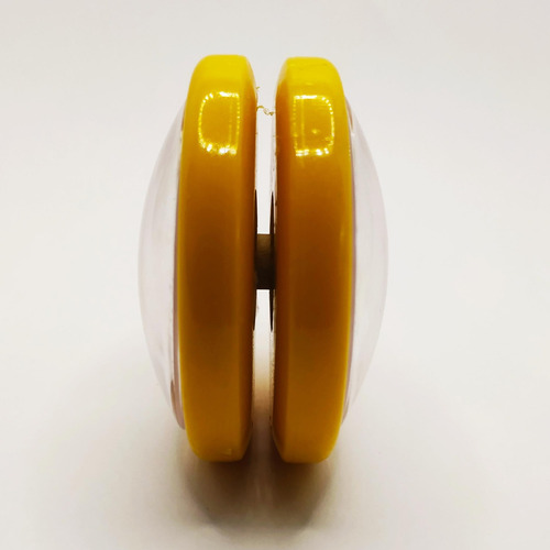 Imagem 1 de 1 de Yoyo York Profissional Tunder Amarelo  Eixo Fixo + 3 Cordas