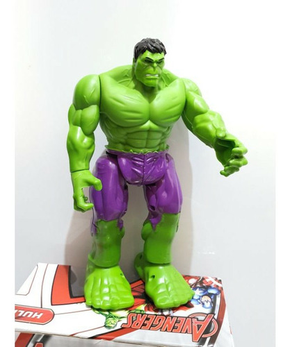 Hulk Avengers Con Luces Y Sonido Para Niños