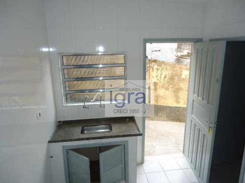 Casa Com 1 Dormitório Para Alugar, 40 M² Por R$ 700,00/mês - Vila Guarani (zona Sul) - São Paulo/sp - Ca0472