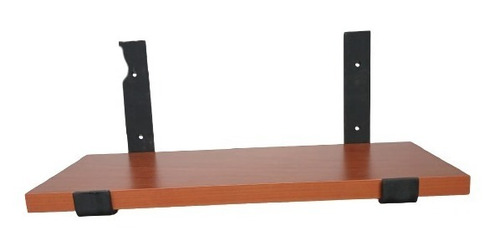 Imagen 5 de 6 de Estante Melamina 60x30 Con Mensulas Hierro Industrial