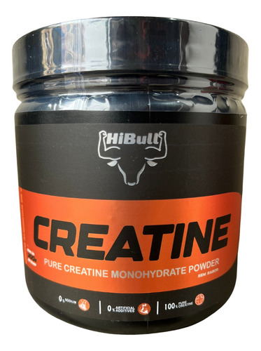 Suplemento Creatina Hadcore Monohidratada  300g Hibull