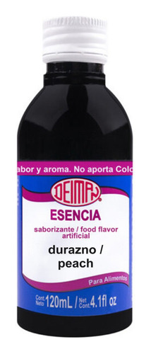 Esencia De Durazno Deiman De 120 Ml.