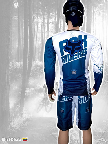 Imagen 8 de 9 de Uniforme Mtb Fox Ciclismo Jersey+pantaloneta/enduro/downhill