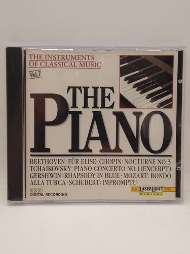 The Piano The Instruments Of Classical Music Cd Nuevo