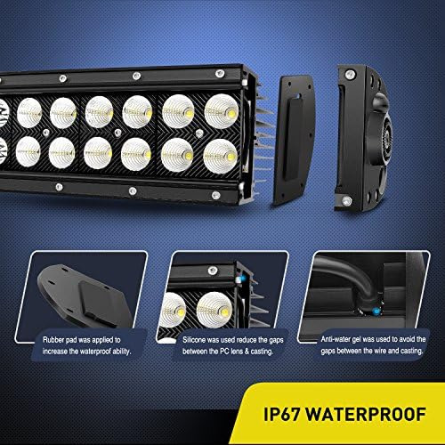 - Lámpara De Conducción C-a 42 240 W Spot Flood Combo Power