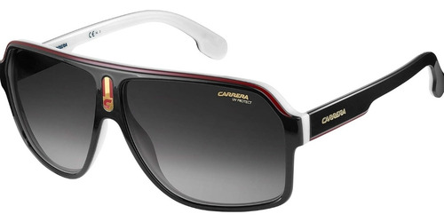 Gafas De Sol Carrera 1001/s Pilot Ocean Gris Degradado Negro Bordo Blanco Negro Bordó Y Blanco