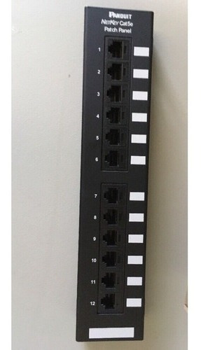 Panel De Parcheo Modular Netkey Cat6 12 Puertos Panduit