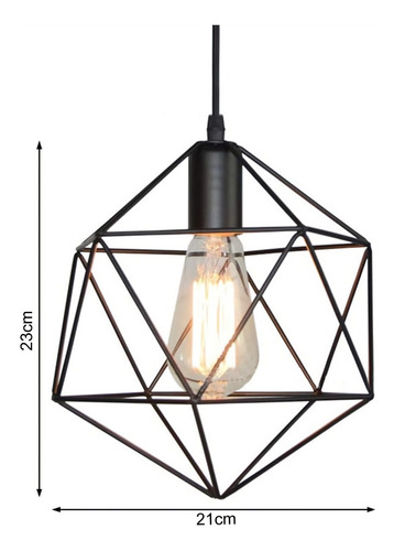 Imagen 6 de 7 de Lámpara De Techo Vintage Decorativa Para Sala, Cocina, Etc.