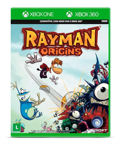 Jogo Xbox One Rayman Origins Aventura 1080p Ubisoft