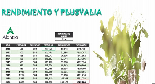 Imagen 9 de 9 de Lote De Inversión Alantra