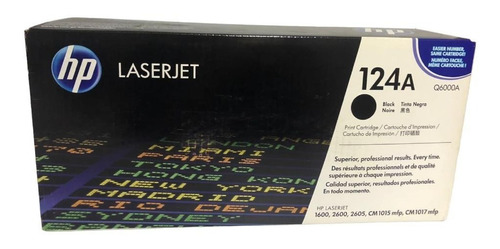 Toner Hp 124a Negro Q6000a 