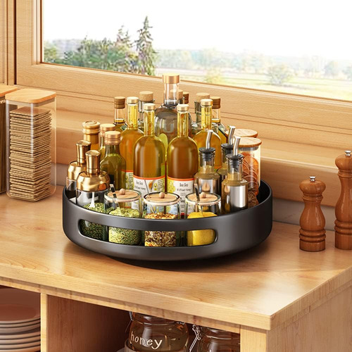 Bultiweud Organizador De Especias Lazy Susan De 1 Nivel, Org