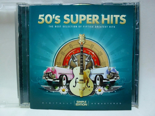 50 Super Hits Remastered Simple Edition Audio Cd Caballito 