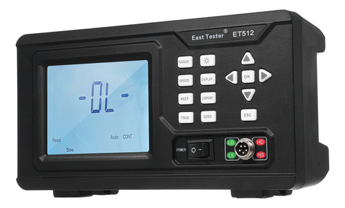 Probador De Resistencia East Lcd Resistance Retroiluminación
