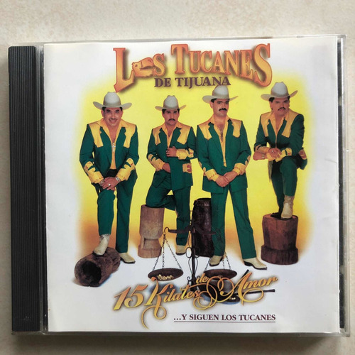 Los Tucanes De Tijuana Cd 15 Kilates De Amor