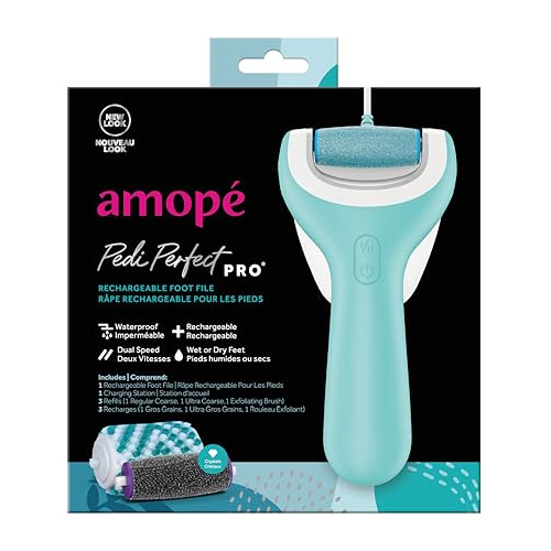 Amepé Pedi Perfecto Pro Wet  Seca De Pie Eléctrico D2nu3