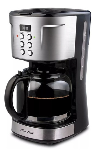 Cafetera Electrica Filtro Smart Tek Cm220 Programable Acero