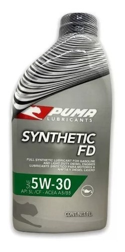 Aceite Sintético Puma  5w30 1 Litro