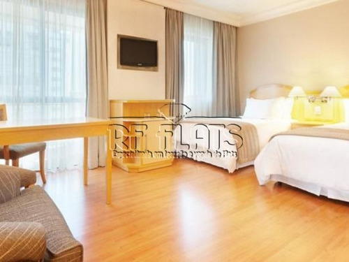 Imagem 2 de 15 de Flat Tryp Higienopolis Para Locação