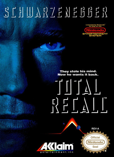 Pôster Video Game Nintendo Nes Acclaim Total Recall