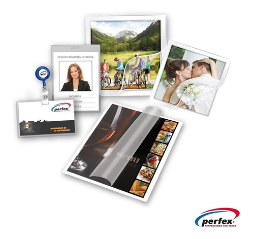 Imagen 3 de 5 de Perfex Mica Termica 8 Mil Doble Carta 30.5 X 45.7 Cm 50pzas