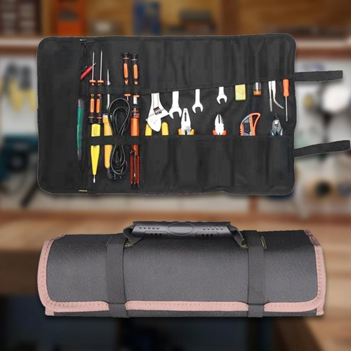 Bolsa De Herramientas Rodante, Bolsillos Para Herramientas,