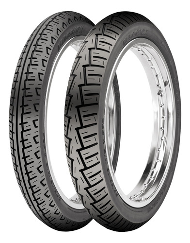 Par Pneu Cg Fan Titan 90/90-18 + 100/90-18 Maggion + Largos