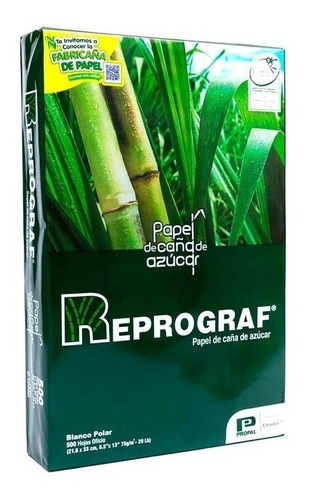 Resma Papel Hoja Carta Blanco/ecológico Reprograf 75 Gr 500