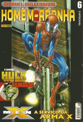 Homem-aranha Marvel Millennium 06 Panini Bonellihq Cx187 M20