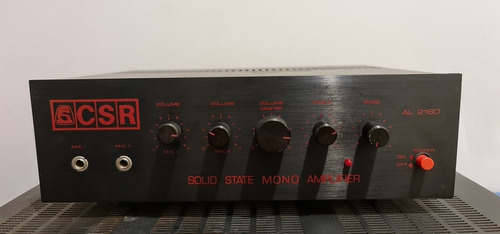 Amplificador  Mono Csr Al2160