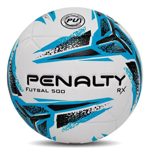 Bola Rx 500 Xxiii Azul Branco Futebol Futsal Salão Penalty
