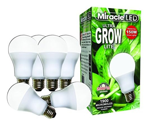 Lámpara De Cultivo Ultra Grow Lite (150w), Bombilla De...