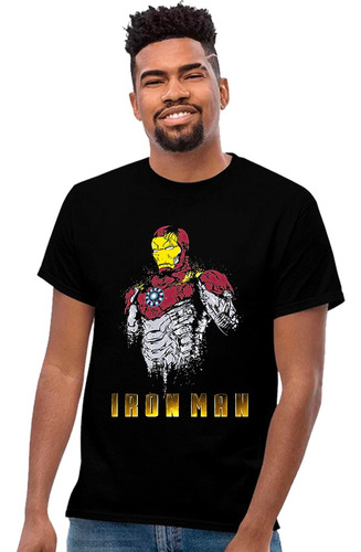 Playera Superheroes Iron Man Diseño 09 Playeras Beloma