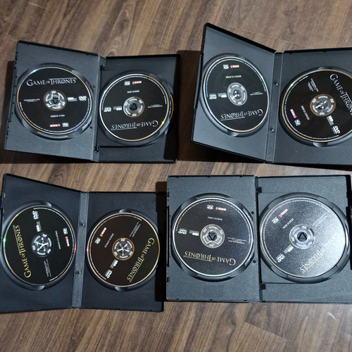 Game Of Thrones Dvd Original Temp 1 Y 2 Juego De Tronos (Usado)
