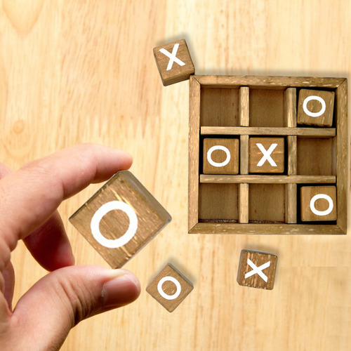 Juego De Mesa Xo Wood, Juguete De Ocio Para Padres E Hijos