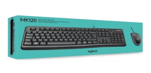 Combo Teclado + Mouse Logitech Mk120