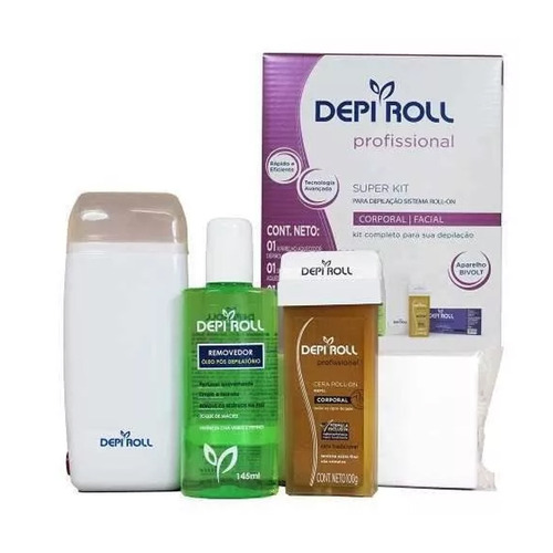 Super Kit Depilação Sistema Roll-on - Depi Roll Full