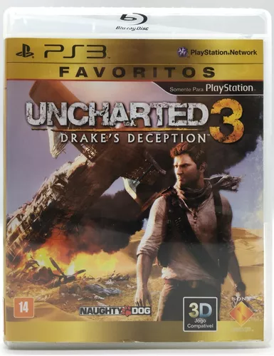 Uncharted 3: Drakes Deception, Jogo Usado PS3