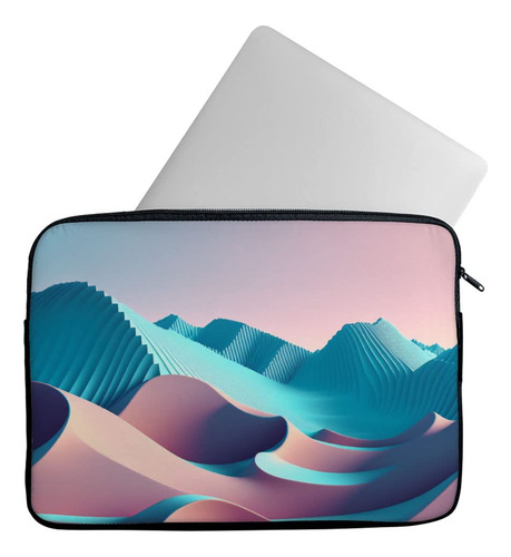 Funda Para Mac Book Pro Diseño 3d 14 Hermosa Computadora
