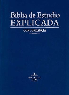 Biblia De Estudio Explicada Piel Especial Azul®